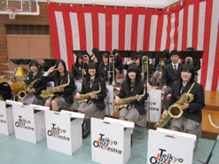 帝京高校卒業式式典演奏