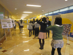 日本工学院廊下