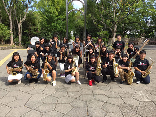 吹奏楽部　集合 帝京高校吹奏楽部